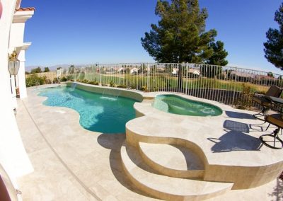 Cave Creek pool coping edges