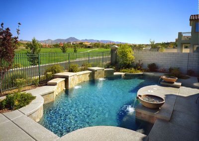 Modern pool designer in Cave Creek