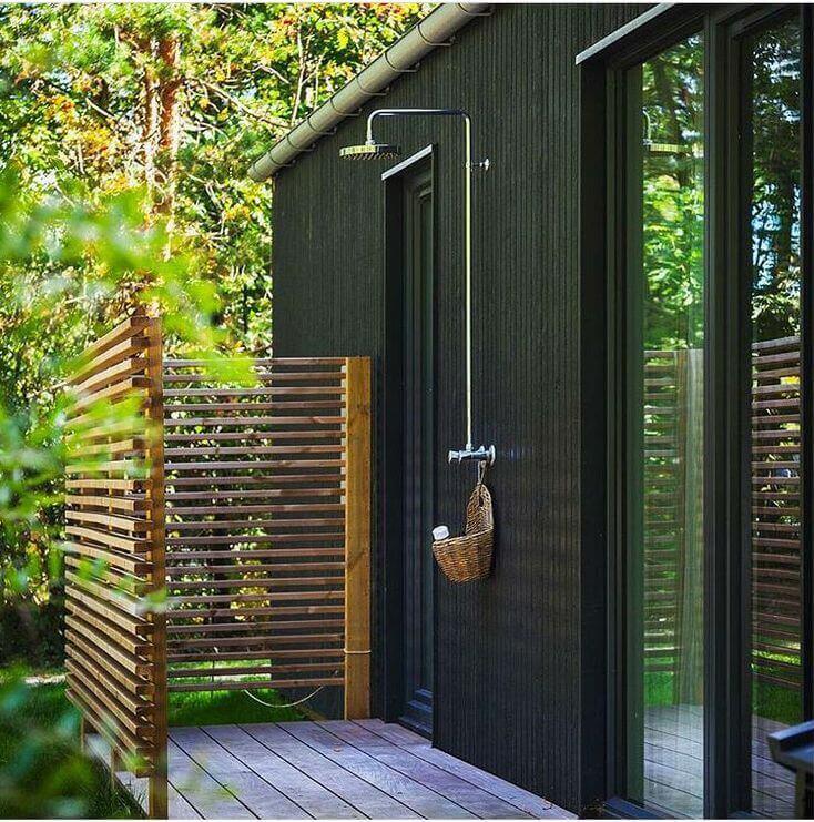 outdoor shower areas