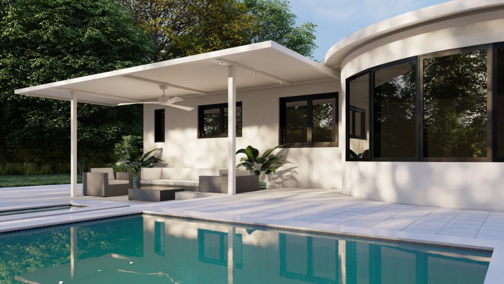 solid roof patio covers